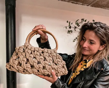 Macramé Handtas [DIY]