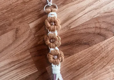 Bloemen sleutelhanger