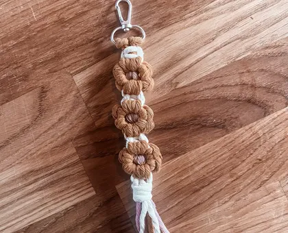 Bloemen Sleutelhanger