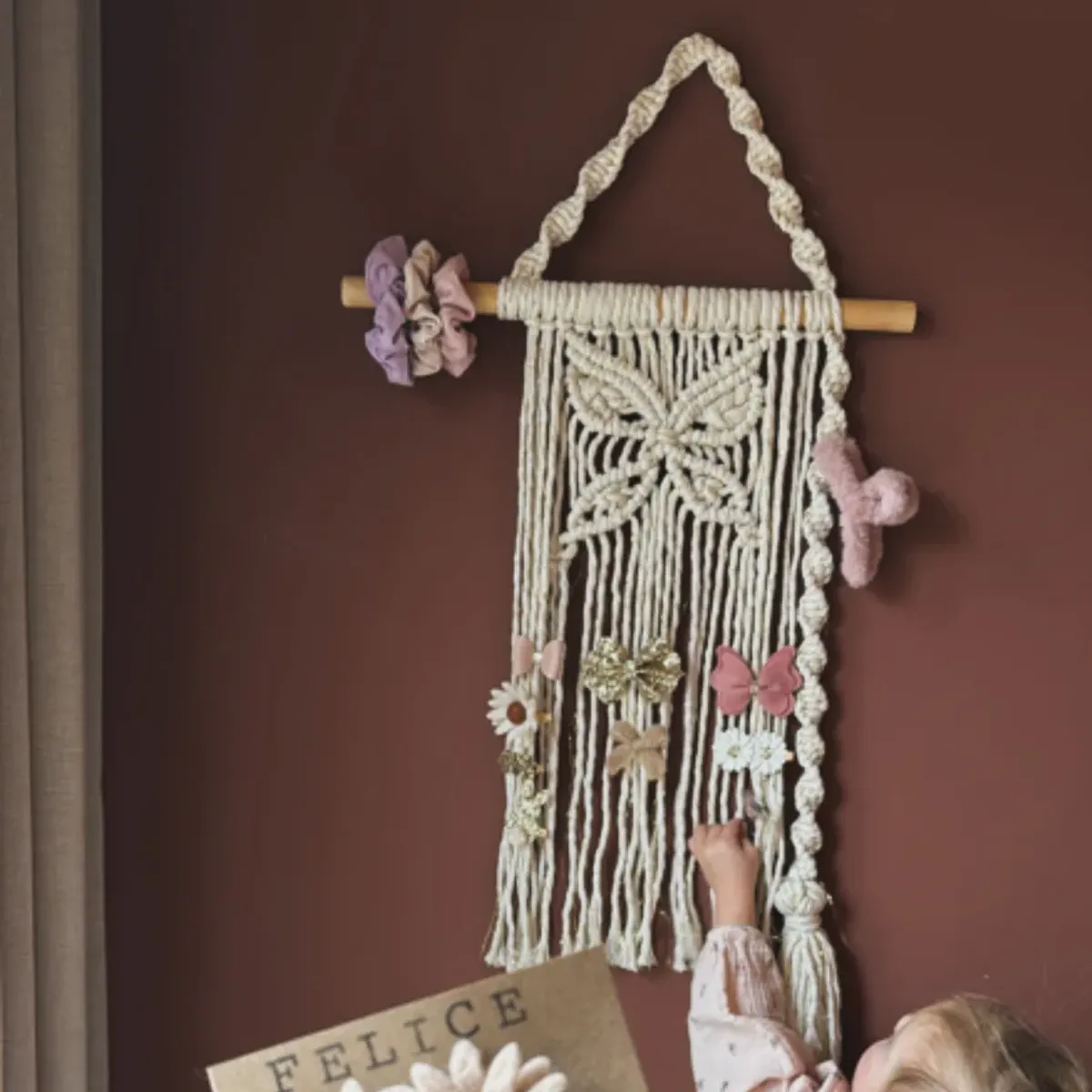 Butterfly clipjes hanger
