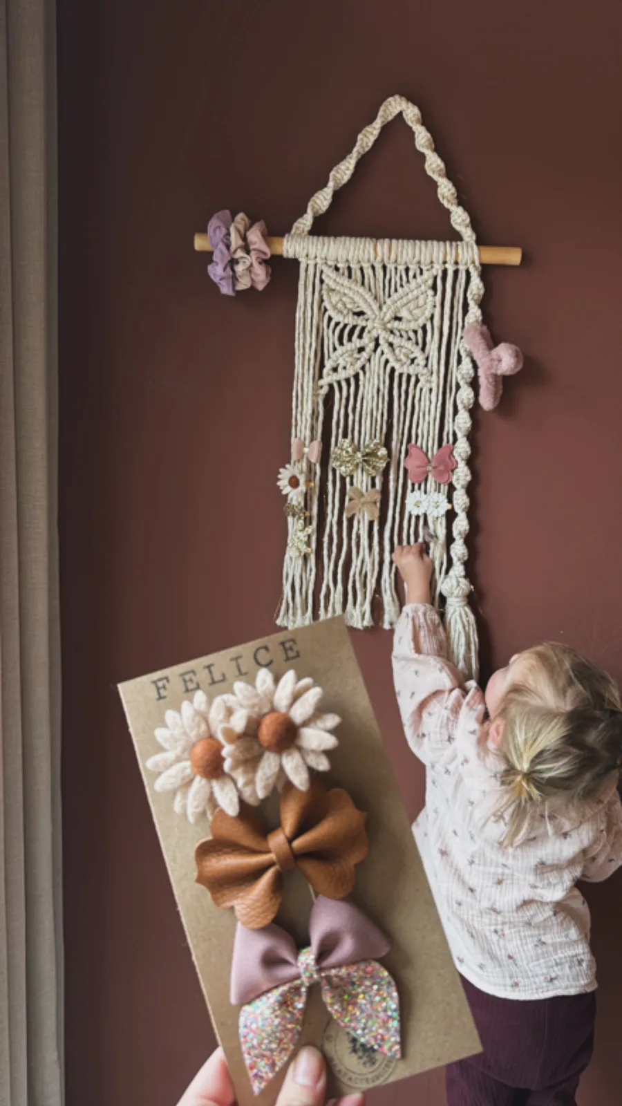 Butterfly clipjes hanger