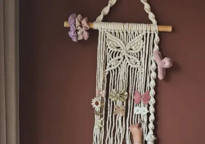 Butterfly clipjes hanger