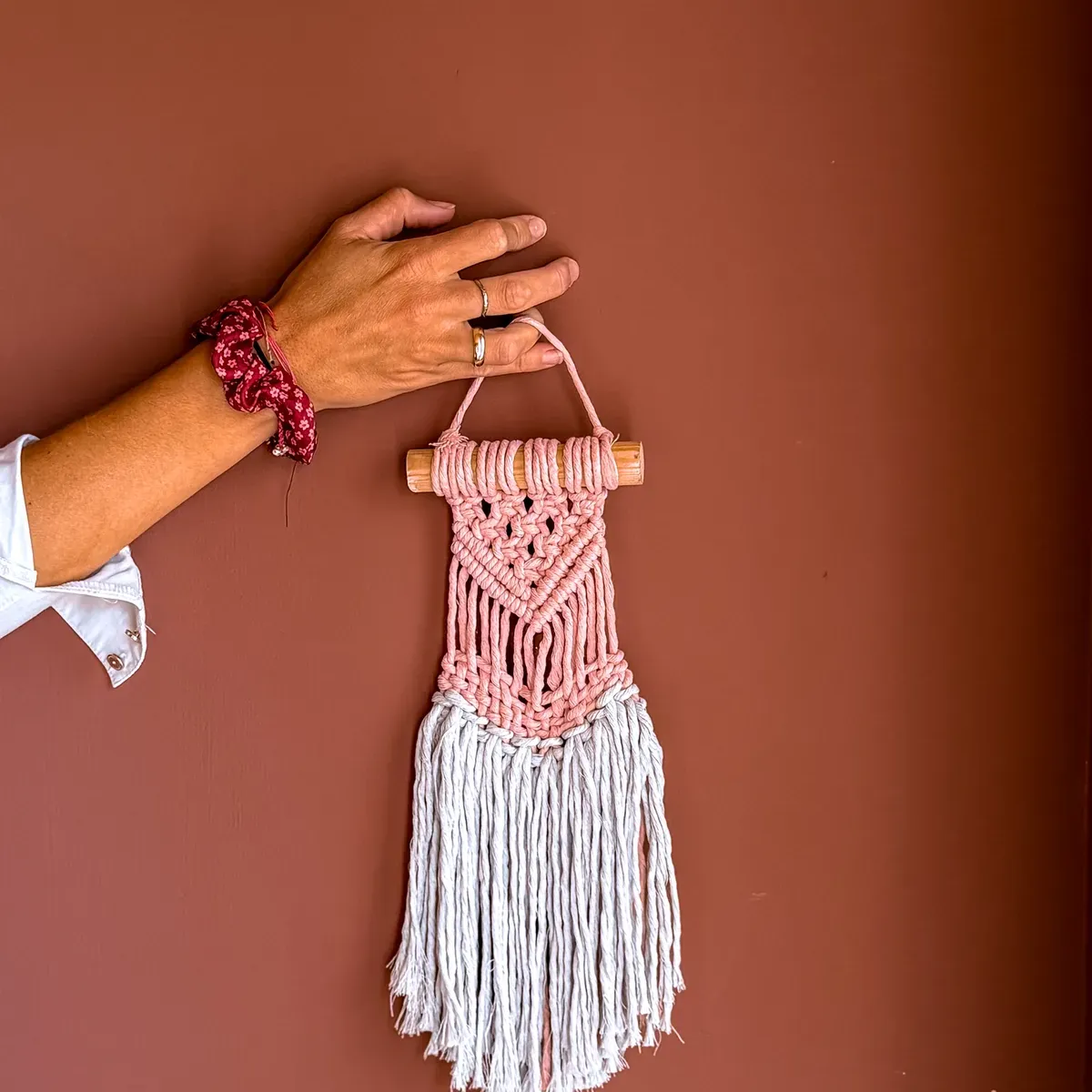 Mini macramé
