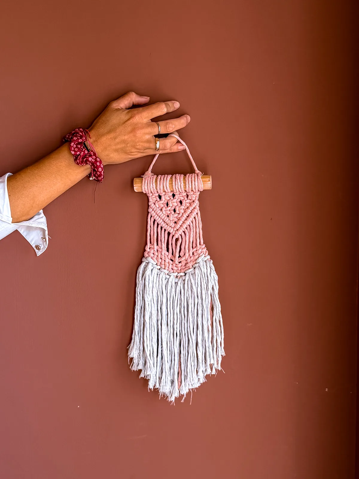 Mini macramé