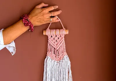 Mini macramé