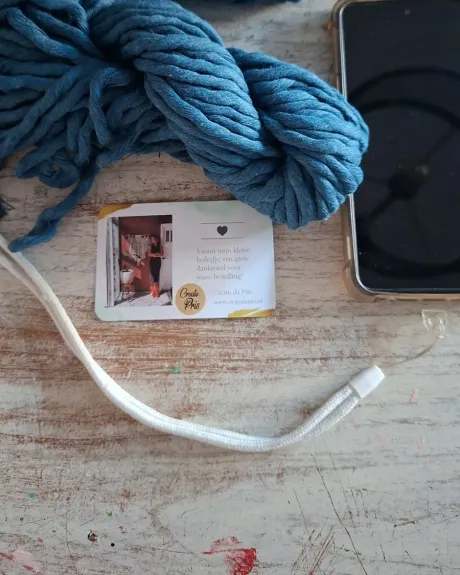 Creatie van @popien_creatief — Knoop je kabel