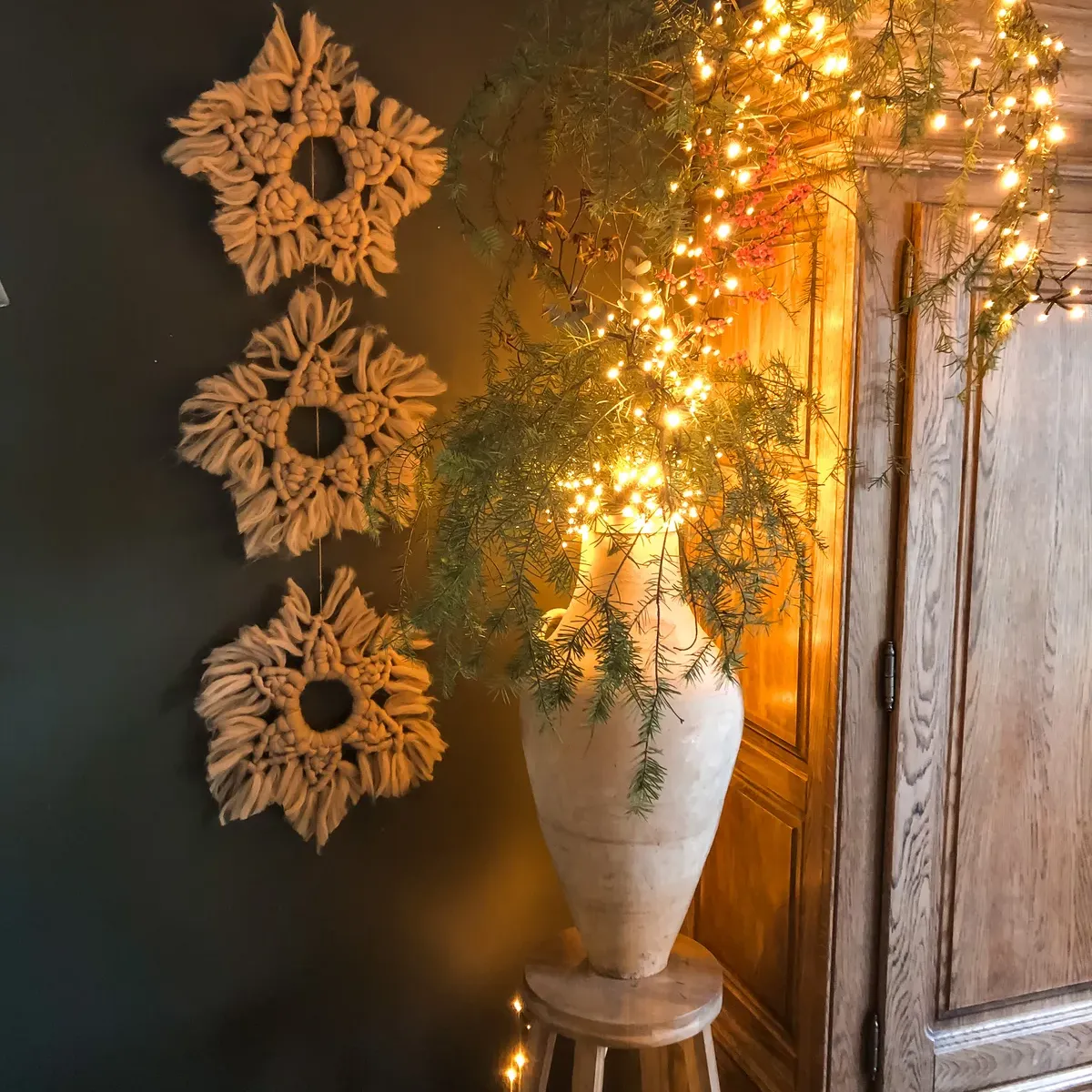 Kerstster Lontwol [DIY]